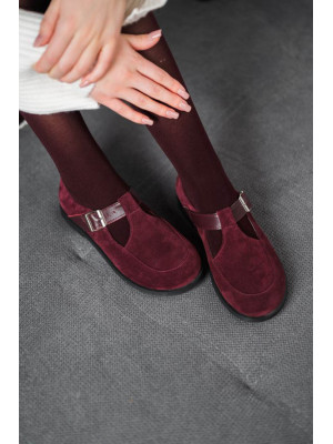 Туфли анатомические AMELIE Burgundy