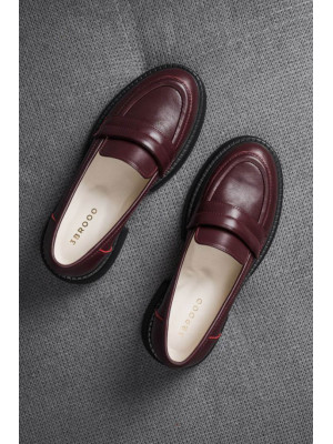 Лоферы Josie Burgundy