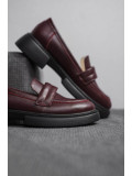 Лоферы Josie Burgundy