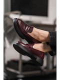 Лоферы Josie Burgundy