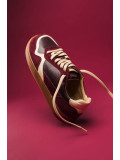 Кроссовки женские анатомические Nero Burgundy