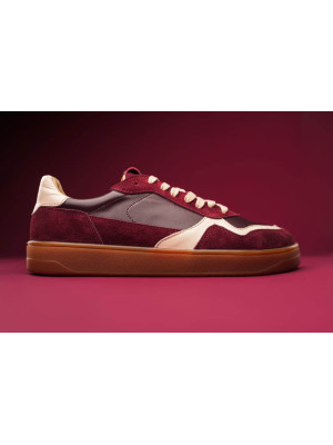 Кроссовки женские анатомические Nero Burgundy