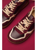 Кроссовки женские анатомические Nero Burgundy