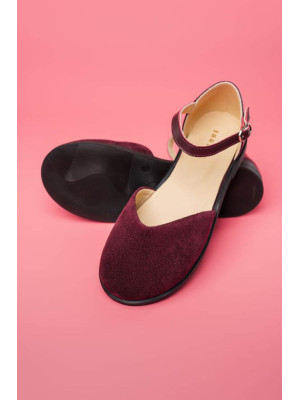 Босоножки анатомические SOLENE burgundy
