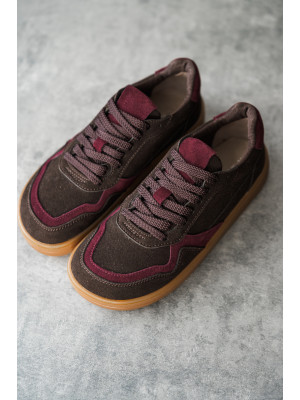 Кроссовки мужские анатомические AERO chocolate cherry