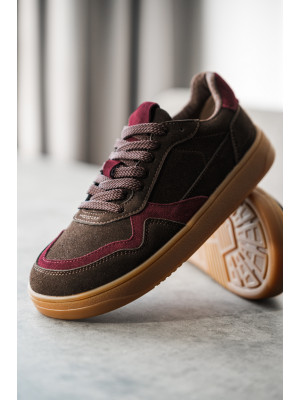 Кроссовки мужские анатомические AERO chocolate cherry