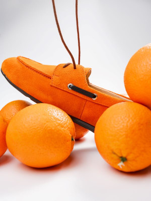 Топсайдеры женские AVENA Orange