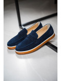 Лоферы мужские BRUNO Navy Blue