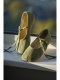 Балетки женские анатомические EVELINE pistachio