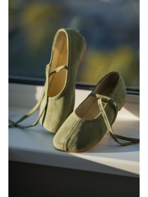 Балетки женские анатомические EVELINE pistachio