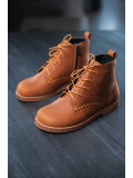 Barefoot ботинки женские GAIA Cognac