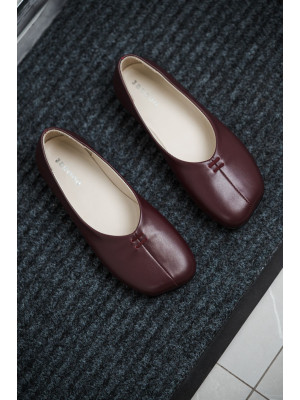 Балетки женские анатомические KAYA Burgundy