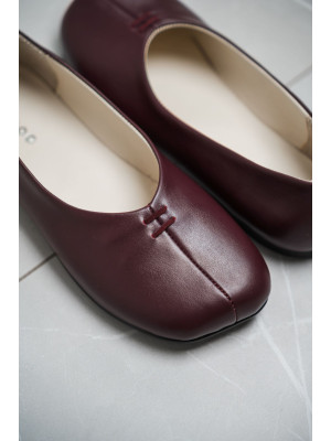 Балетки женские анатомические KAYA Burgundy
