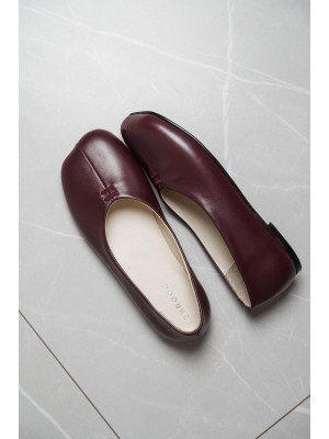 Балетки женские анатомические KAYA Burgundy
