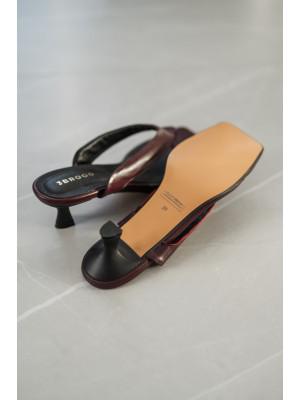 Вьетнамки LEONA Burgundy