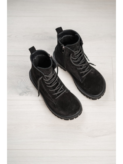 Barefoot ботинки женские TERRA Black