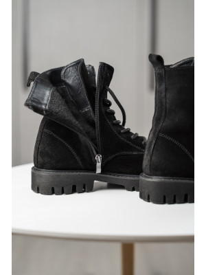 Barefoot ботинки женские TERRA Black