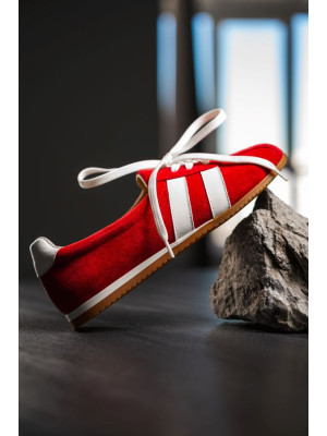 Балетки спортивные женские анатомические ZIPPY Red