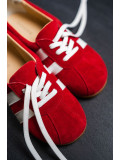 Балетки спортивные женские анатомические ZIPPY Red