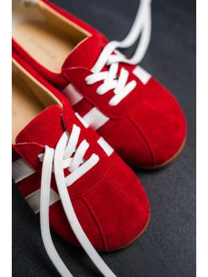 Балетки спортивные женские анатомические ZIPPY Red