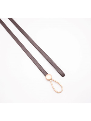 Ремень женский LOOP Chocolate