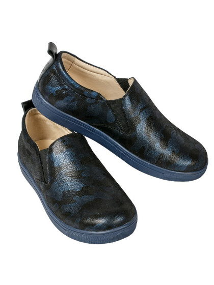 Слипоны BROLAND Camouflage Navy