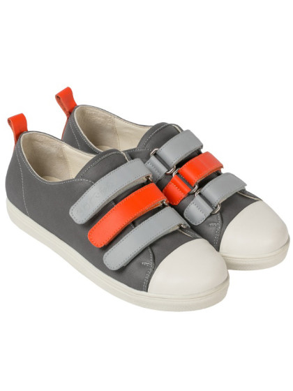 Кеды BOBBY Grey Orange