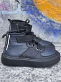 Высокие кеды SHELBY Black Navy