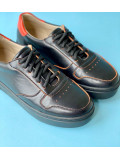 Кеды IBERI Black Orange
