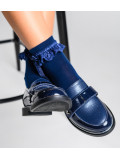 Лоуферы JANE Navy