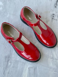Туфли MARY Red Patent