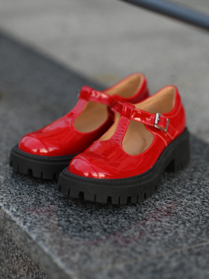 Туфли BELLE  Red Patent