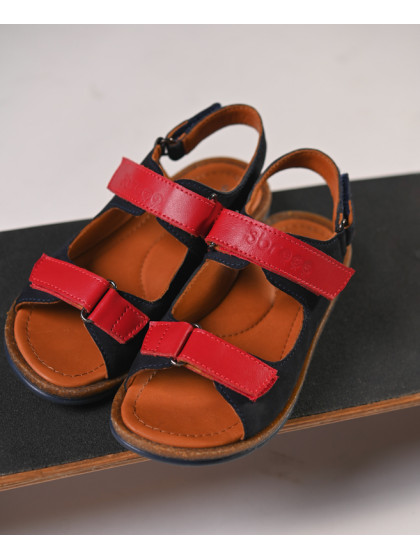 Сандалии LEKS Navy Red