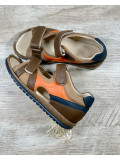 Сандалии JORDAN Camel Navy